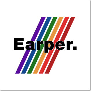 Earper Pride Stripes Posters and Art